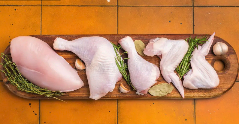 8 Cuts Chickens